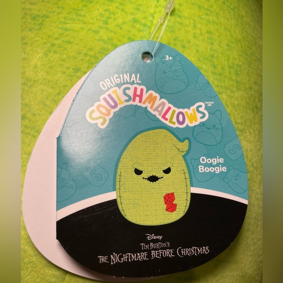 NEW Disney Squishmallows 20" JUMBO Oogie Boogie The Nightmare Before Christmas - Picture 4 of 4